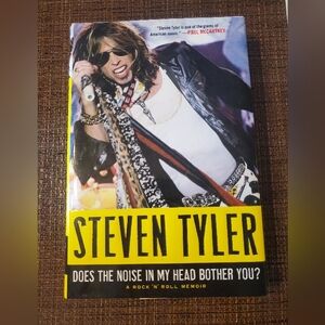 Steven Tyler Rock Memoir Book- "Does The Voice In My Head Bother You?"